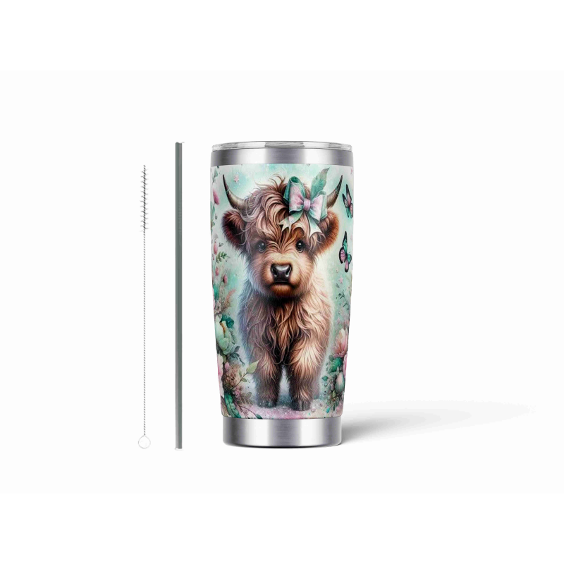 20oz Stainless Tumbler w/ Magnet Sliding Lid- Printed direct to Tumbler 282