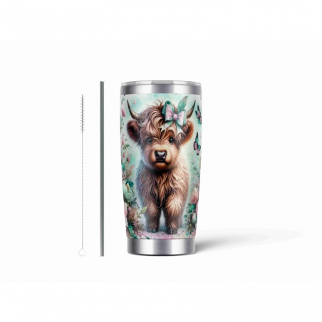 20oz Stainless Tumbler w/ Magnet Sliding Lid- Printed direct to Tumbler 282