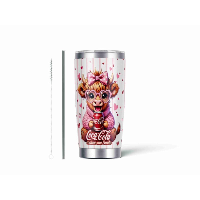 20oz Stainless Tumbler w/ Magnet Sliding Lid- Printed direct to Tumbler 283
