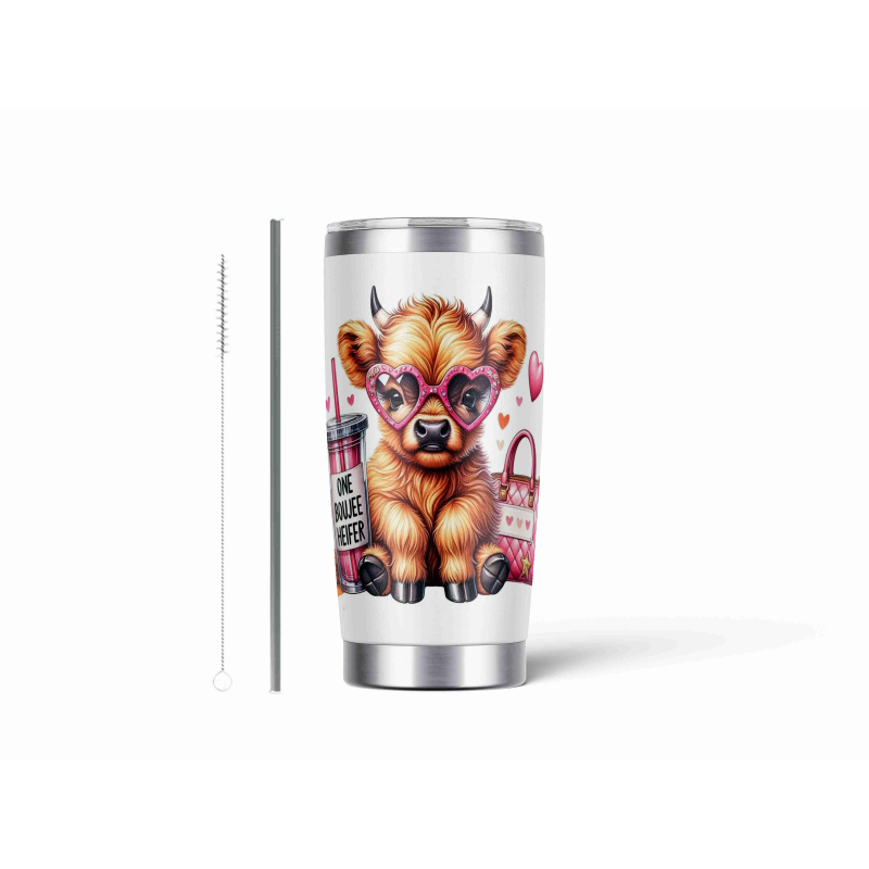 20oz Stainless Tumbler w/ Magnet Sliding Lid- Printed direct to Tumbler 290