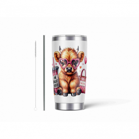 20oz Stainless Tumbler w/ Magnet Sliding Lid- Printed direct to Tumbler 290