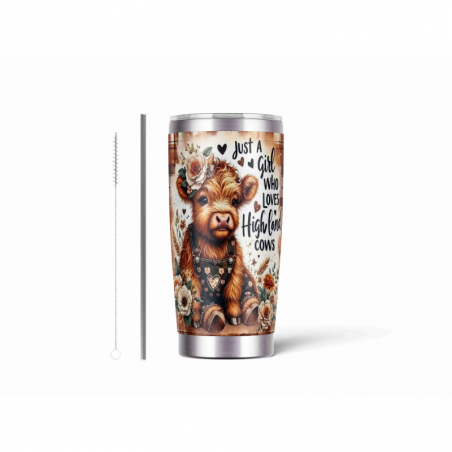 20oz Stainless Tumbler w/ Magnet Sliding Lid- Printed direct to Tumbler 295