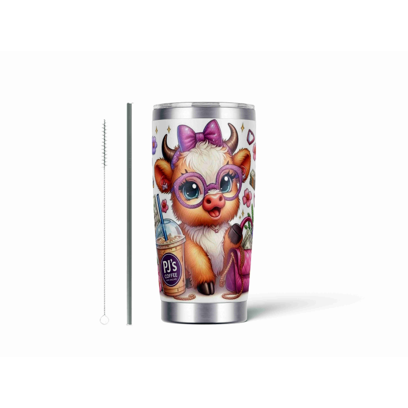 20oz Stainless Tumbler w/ Magnet Sliding Lid- Printed direct to Tumbler 296