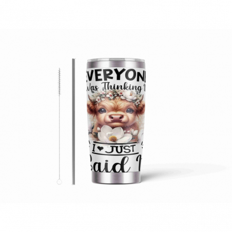20oz Stainless Tumbler w/ Magnet Sliding Lid- Printed direct to Tumbler 297
