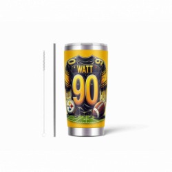 20oz Stainless Tumbler w/ Magnet Sliding Lid- Printed direct to Tumbler 305