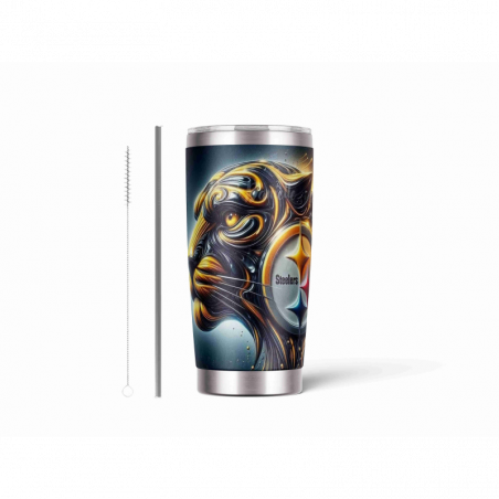 20oz Stainless Tumbler w/ Magnet Sliding Lid- Printed direct to Tumbler 307