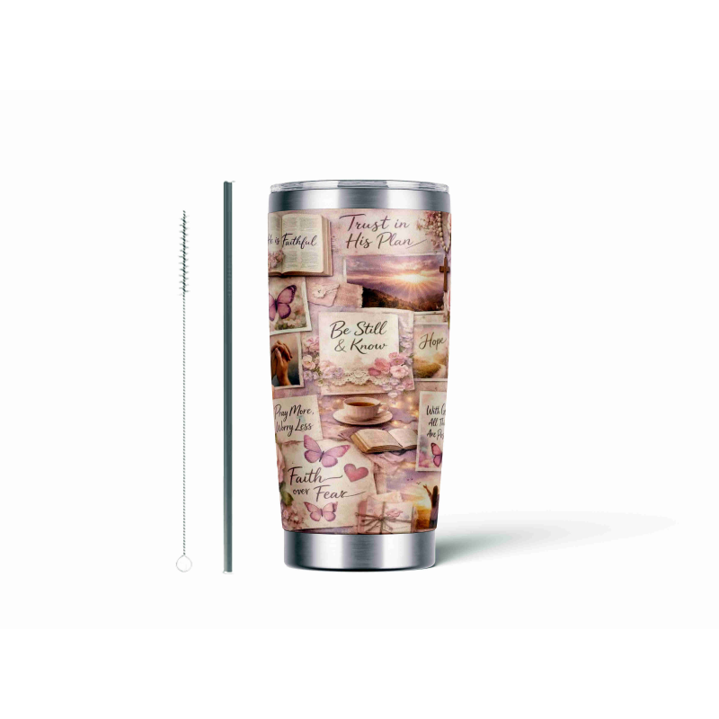 20oz Stainless Tumbler w/ Magnet Sliding Lid- Printed direct to Tumbler 323