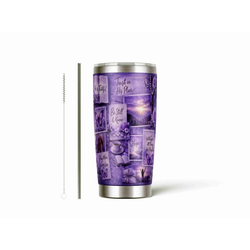 20oz Stainless Tumbler w/ Magnet Sliding Lid- Printed direct to Tumbler 327