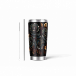 20oz Stainless Tumbler w/ Magnet Sliding Lid- Printed direct to Tumbler 333