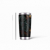 20oz Stainless Tumbler w/ Magnet Sliding Lid- Printed direct to Tumbler 335