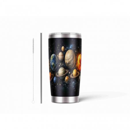 20oz Stainless Tumbler w/ Magnet Sliding Lid- Printed direct to Tumbler 343