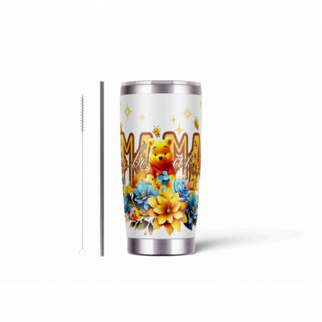 20oz Stainless Tumbler w/ Magnet Sliding Lid- Printed direct to Tumbler 344