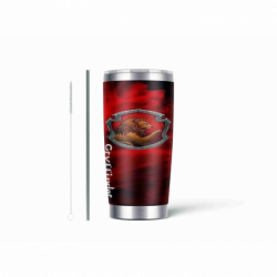 20oz Stainless Tumbler w/ Magnet Sliding Lid- Printed direct to Tumbler 348
