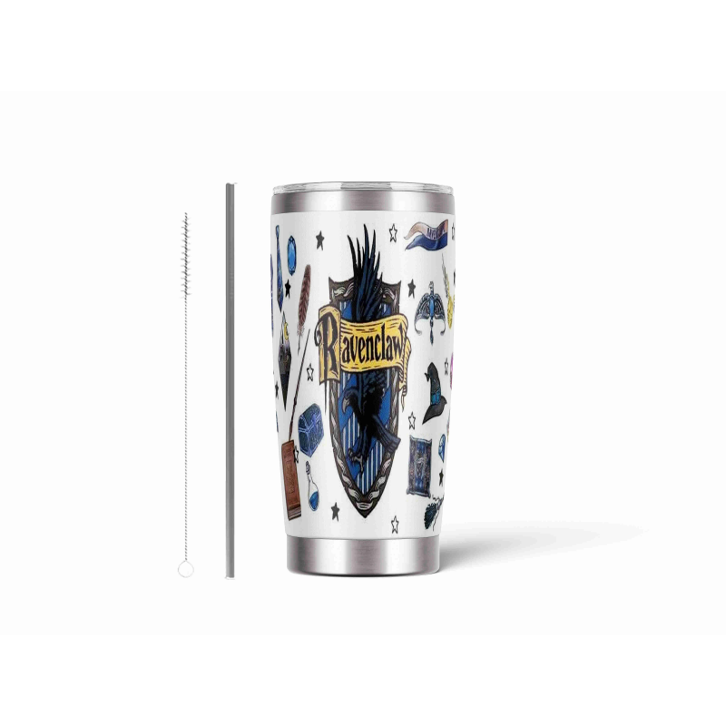 20oz Stainless Tumbler w/ Magnet Sliding Lid- Printed direct to Tumbler 360