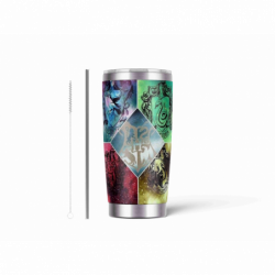 20oz Stainless Tumbler w/ Magnet Sliding Lid- Printed direct to Tumbler 364